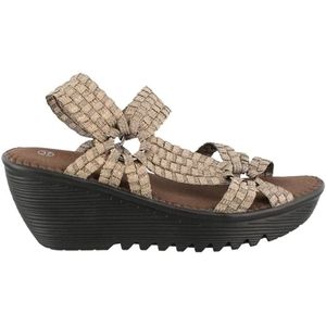 Bernie Mev Bronze Crystal Platforms